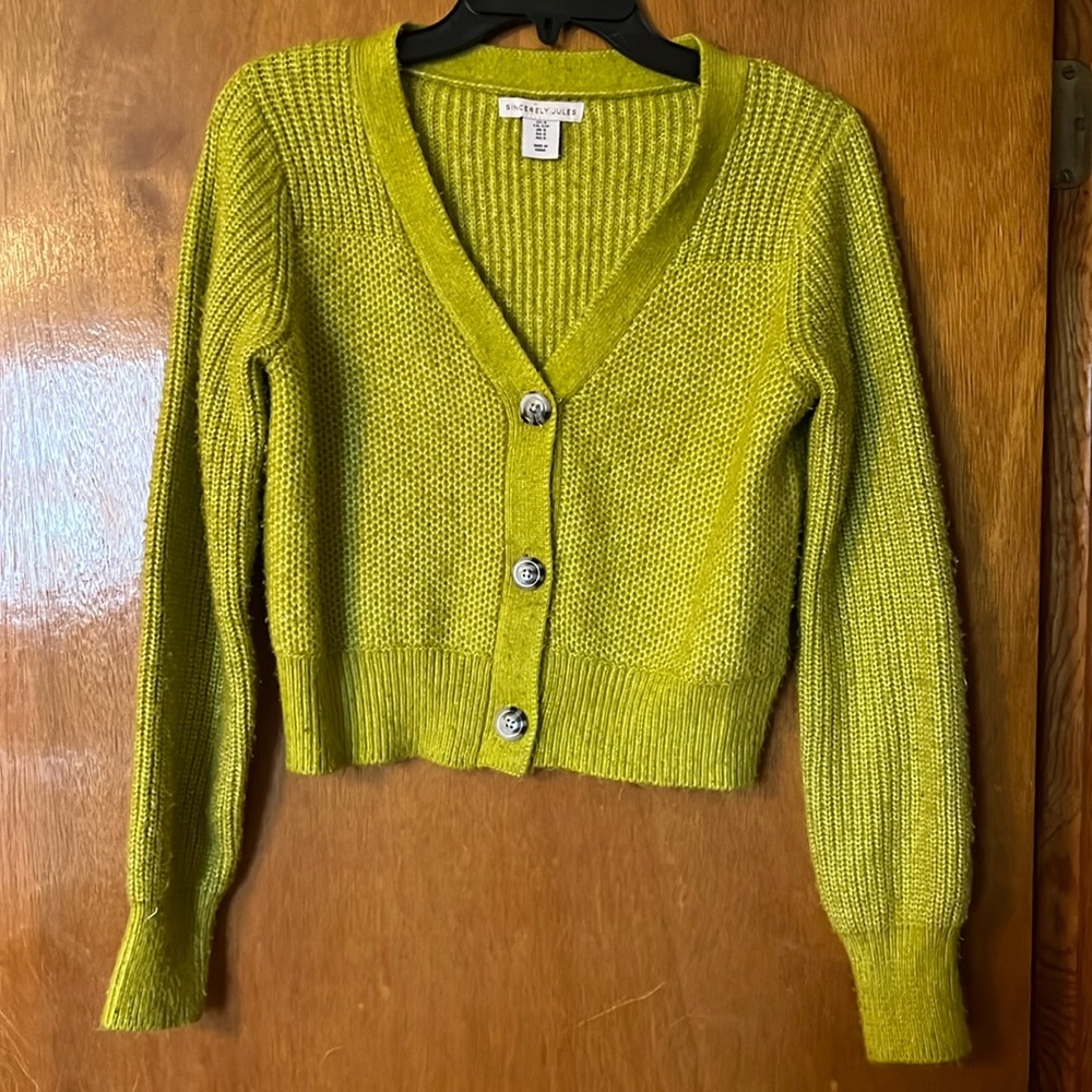 Sincerely Jules Green Sweater